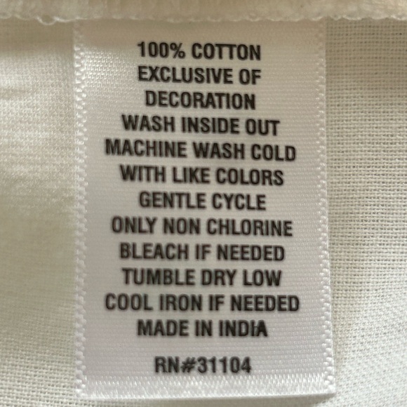 NWT Kim Rogers white eyelet top, S - Picture 4 of 5